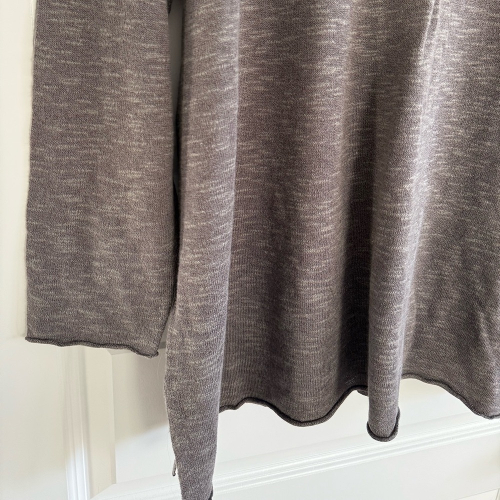 Eileen Fisher Brown Tunic Top - Picture 5 of 13